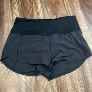 Lululemon speed up shorts high rise